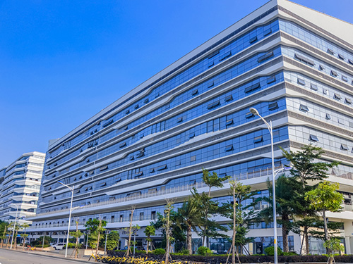 紡織大學(xué)固定式煙垂壁制作和安裝